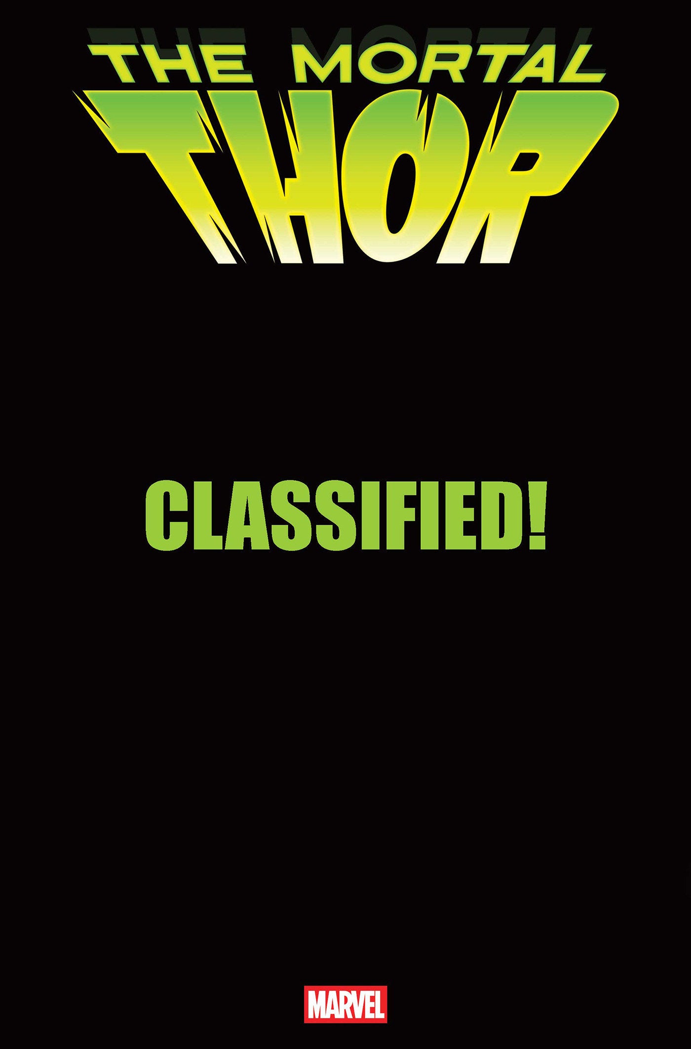 MORTAL THOR #11 CLASSIFIED ARTIST MAGIC: THE GATHERING VARIANT ISBN: 75960621284201131 - FOC DATE: 4/26/26  - Release Date: 6/10/26