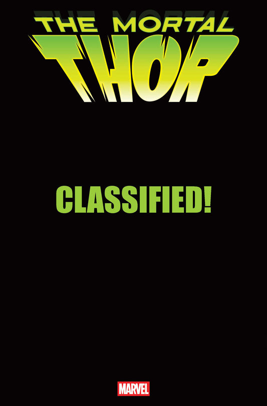 MORTAL THOR #11 CLASSIFIED ARTIST MAGIC: THE GATHERING VARIANT ISBN: 75960621284201131 - FOC DATE: 4/26/26  - Release Date: 6/10/26