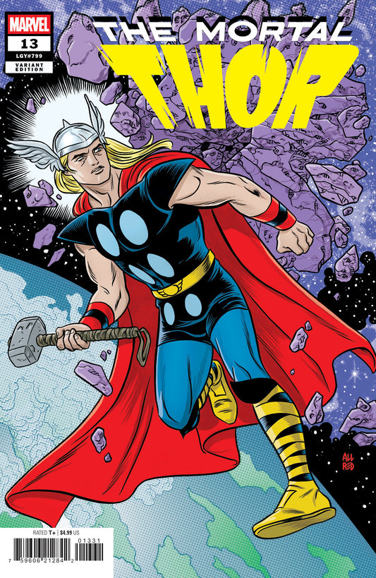 MORTAL THOR #13 MIKE ALLRED VARIANT ISBN: 75960621284201331 - FOC DATE: 6/28/26  - Release Date: 7/29/26