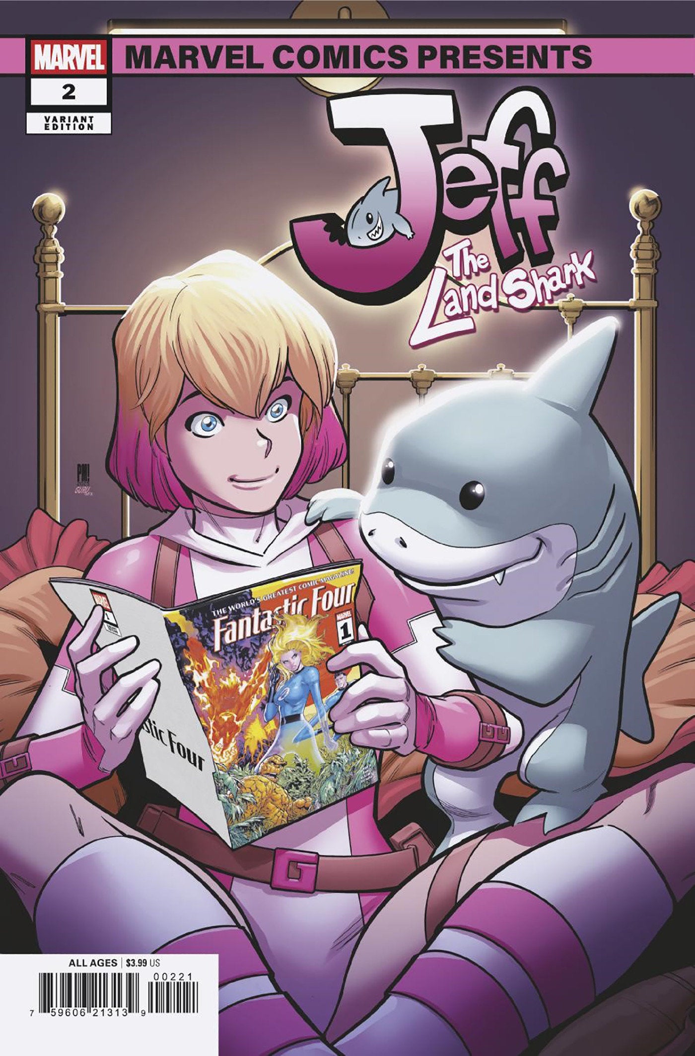 JEFF THE LAND SHARK #2 PACO MEDINA MARVEL COMICS PRESENTS VARIANT - ISBN: 75960621313900221 - Release Date:  7/23/25
