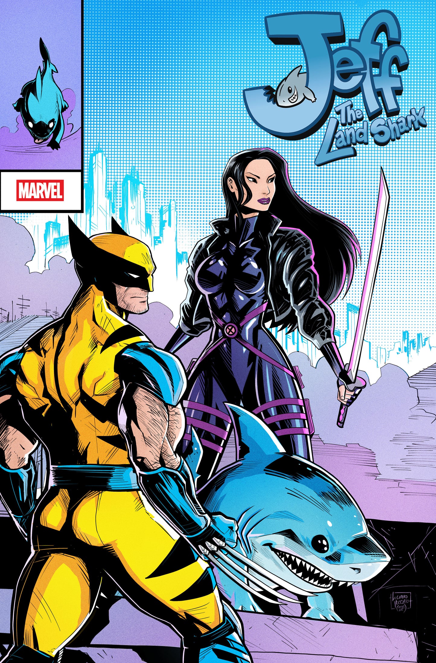 JEFF THE LAND SHARK #3 LUCIANO VECCHIO VARIANT - ISBN: 75960621313900331 - Release Date:  8/27/25