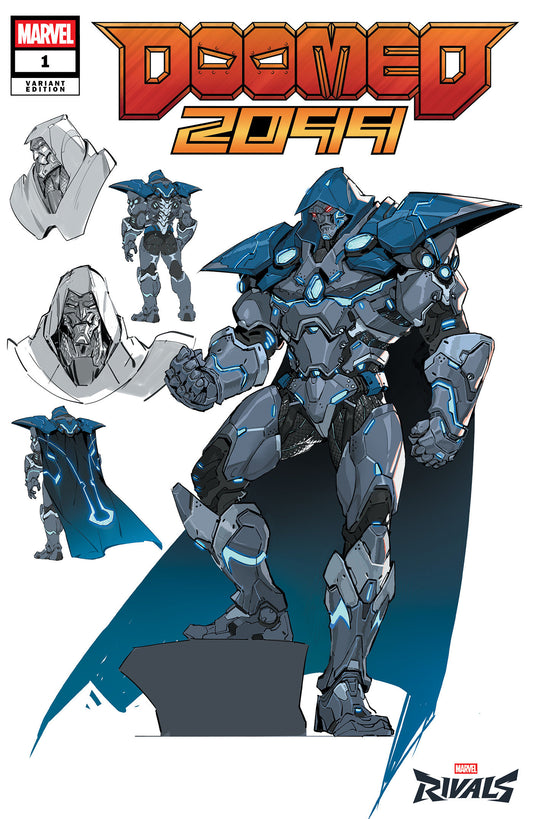 DOOMED 2099 #1 NETEASE GAMES MARVEL RIVALS VARIANT - ISBN: 75960621329000131 - Release Date:  7/30/25