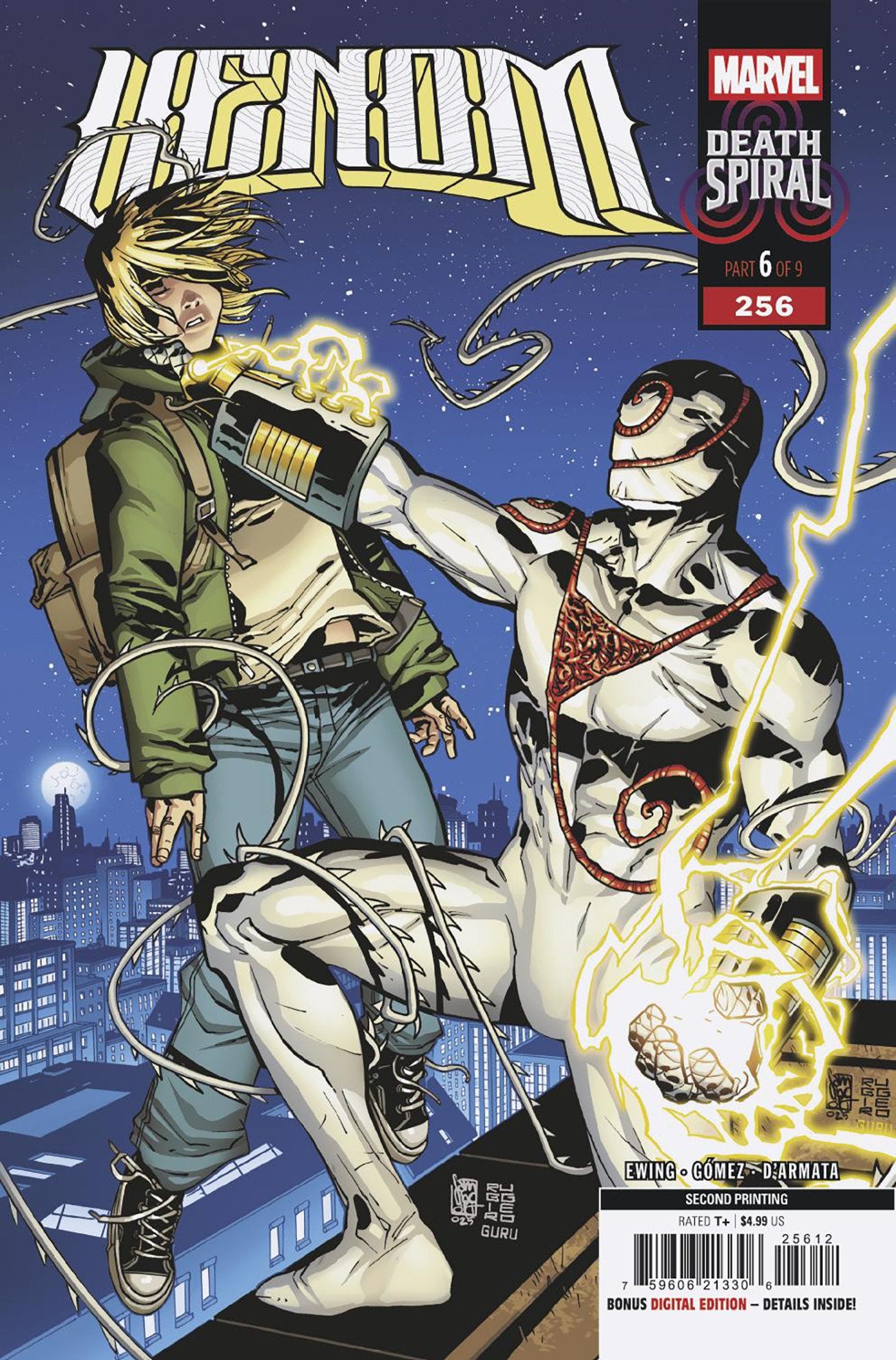 VENOM #256 GIUSEPPE CAMUNCOLI 2ND PRINTING VARIANT [DS] ISBN: 75960621330625612 - FOC DATE: 4/12/26  - Release Date: 5/13/26