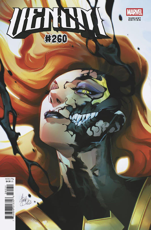 VENOM #260 MIRKA ANDOLFO VENOM VARIANT [QIB] ISBN: 75960621330626031 - FOC DATE: 7/12/26  - Release Date: 8/12/26