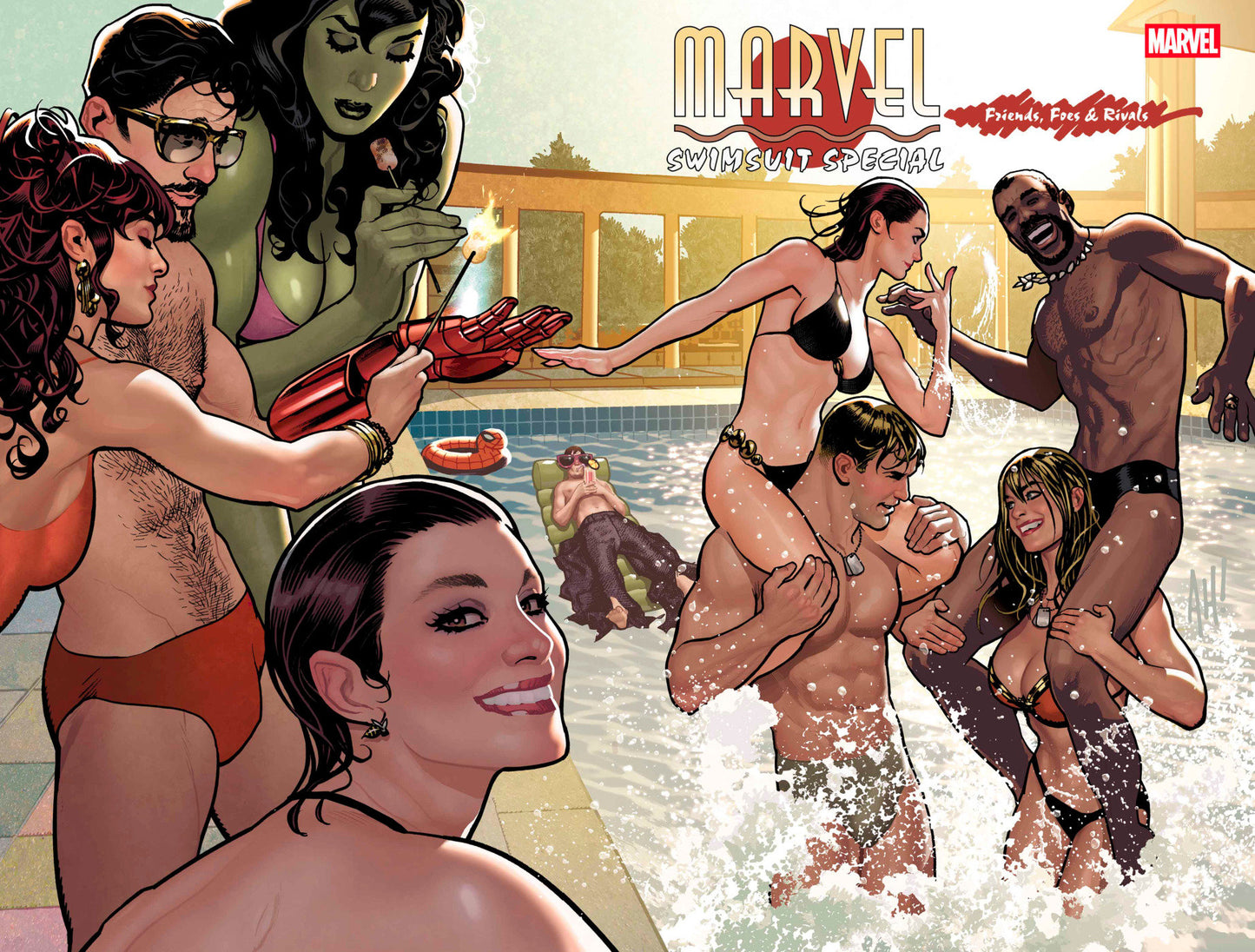 MARVEL SWIMSUIT SPECIAL: FRIENDS, FOES & RIVALS #1  - Release Date:  7/9/25
