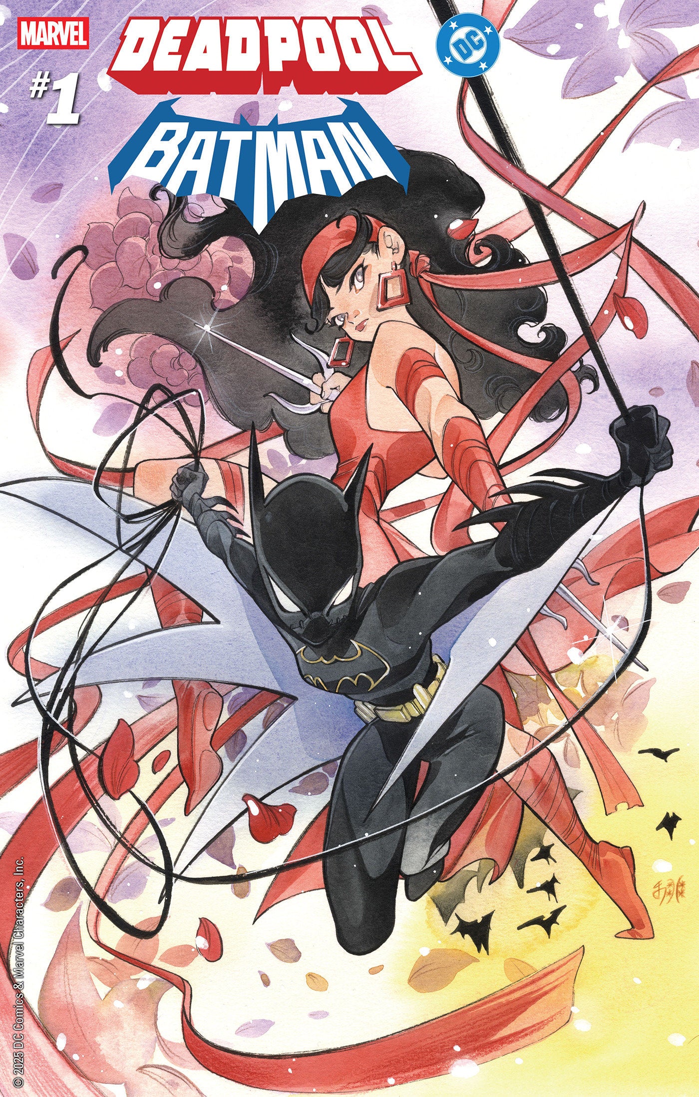 MARVEL/DC: DEADPOOL/BATMAN #1 PEACH MOMOKO VARIANT - 9/17/25 - Release Date:  9/17/25