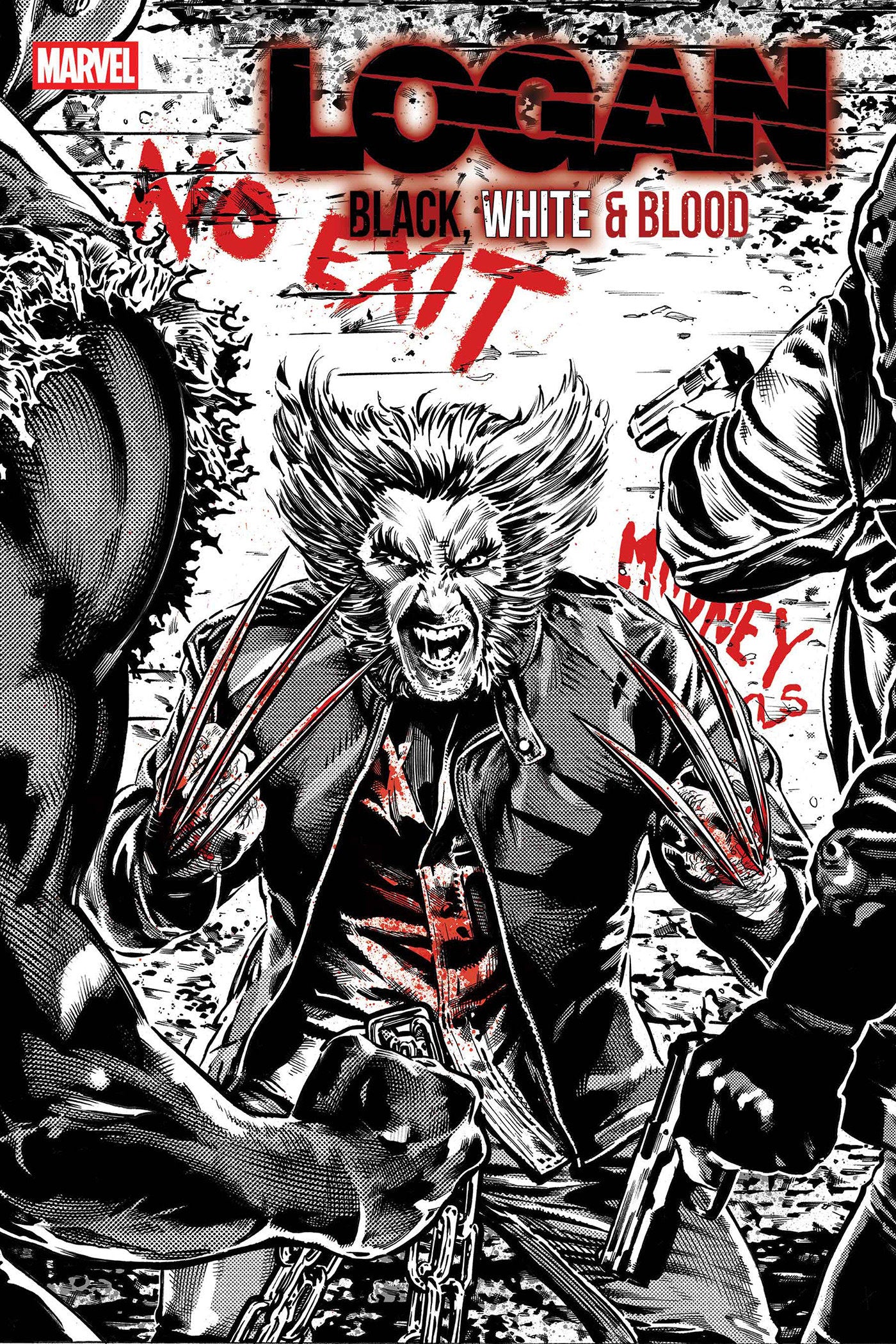 LOGAN: BLACK, WHITE & BLOOD #2 STEPHEN MOONEY VARIANT ISBN: 75960621350400221 - Release Date: 2/4/26