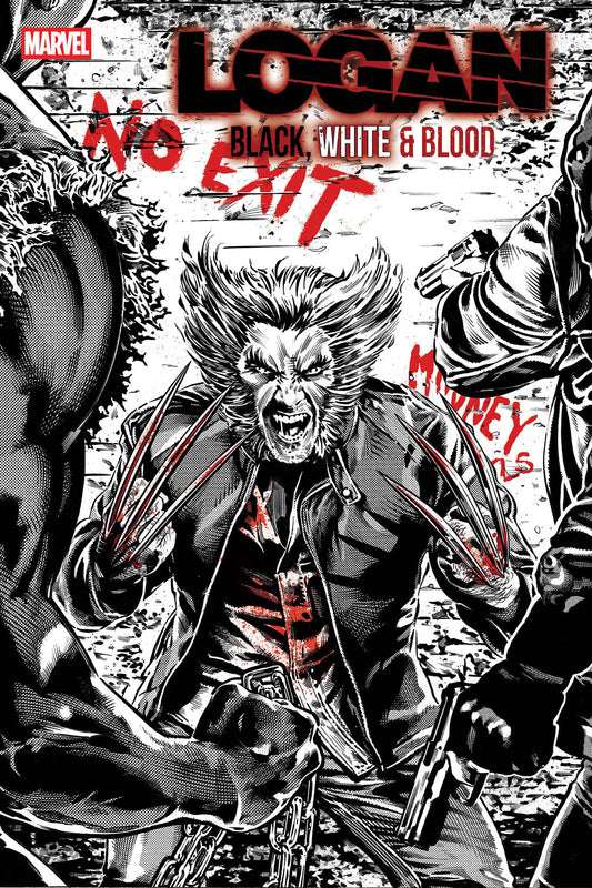 LOGAN: BLACK, WHITE & BLOOD #2 STEPHEN MOONEY VARIANT ISBN: 75960621350400221 - Release Date: 2/4/26