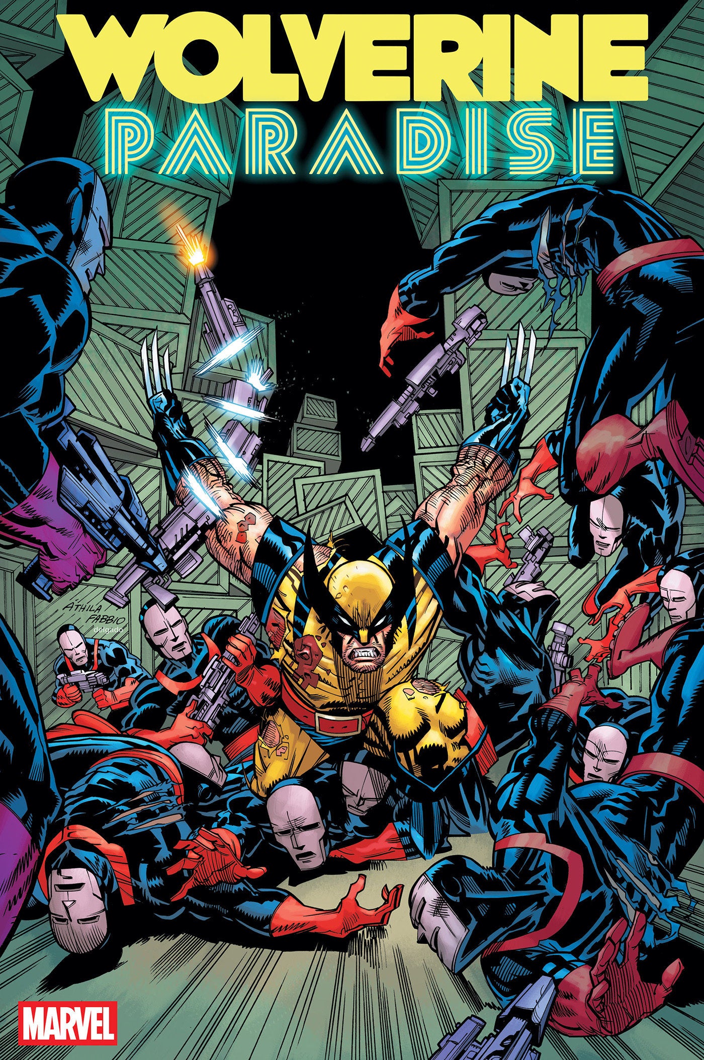 WOLVERINE: PARADISE #1 ATHILA FABBIO VARIANT ISBN: 75960621351100131 - FOC DATE: 8/30/26  - Release Date: 10/14/26
