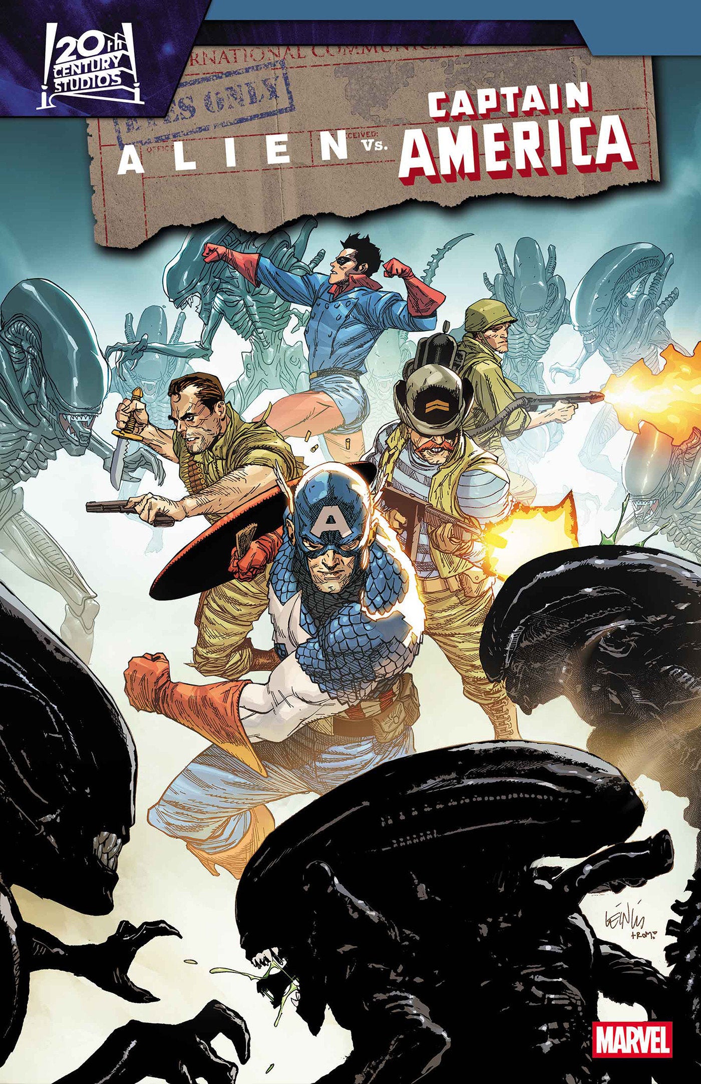 ALIEN VS. CAPTAIN AMERICA #2 ISBN: 75960621352800211 - Release Date: 12/17/25