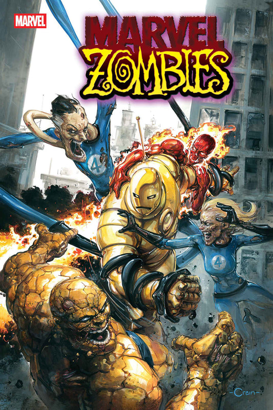 MARVEL ZOMBIES: RED BAND #1 CLAYTON CRAIN VARIANT [POLYBAGGED] - 9/17/25 - Release Date:  9/17/25