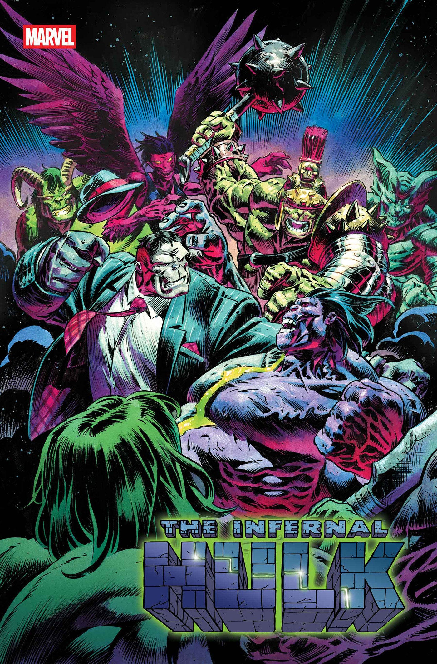 INFERNAL HULK #4 ISBN: 75960621361000411 - Release Date: 2/25/26