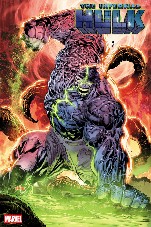 INFERNAL HULK #7 KEN LASHLEY VARIANT ISBN: 75960621361000721 - FOC DATE: 4/26/26  - Release Date: 5/27/26