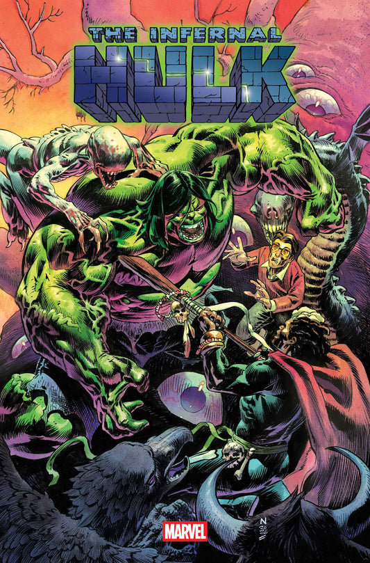 INFERNAL HULK #9 ISBN: 75960621361000911 - FOC DATE: 6/14/26  - Release Date: 7/15/26