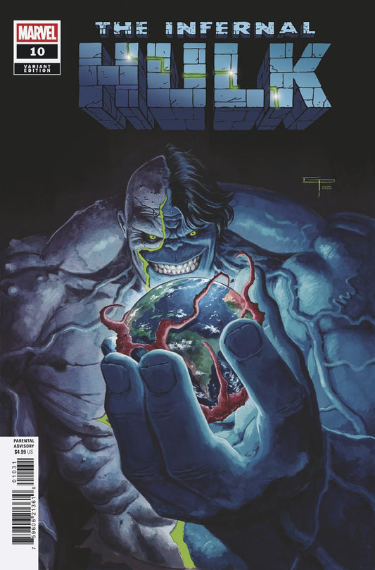 INFERNAL HULK #10 GERMAN PERALTA VARIANT ISBN: 75960621361001031 - FOC DATE: 7/12/26  - Release Date: 8/12/26