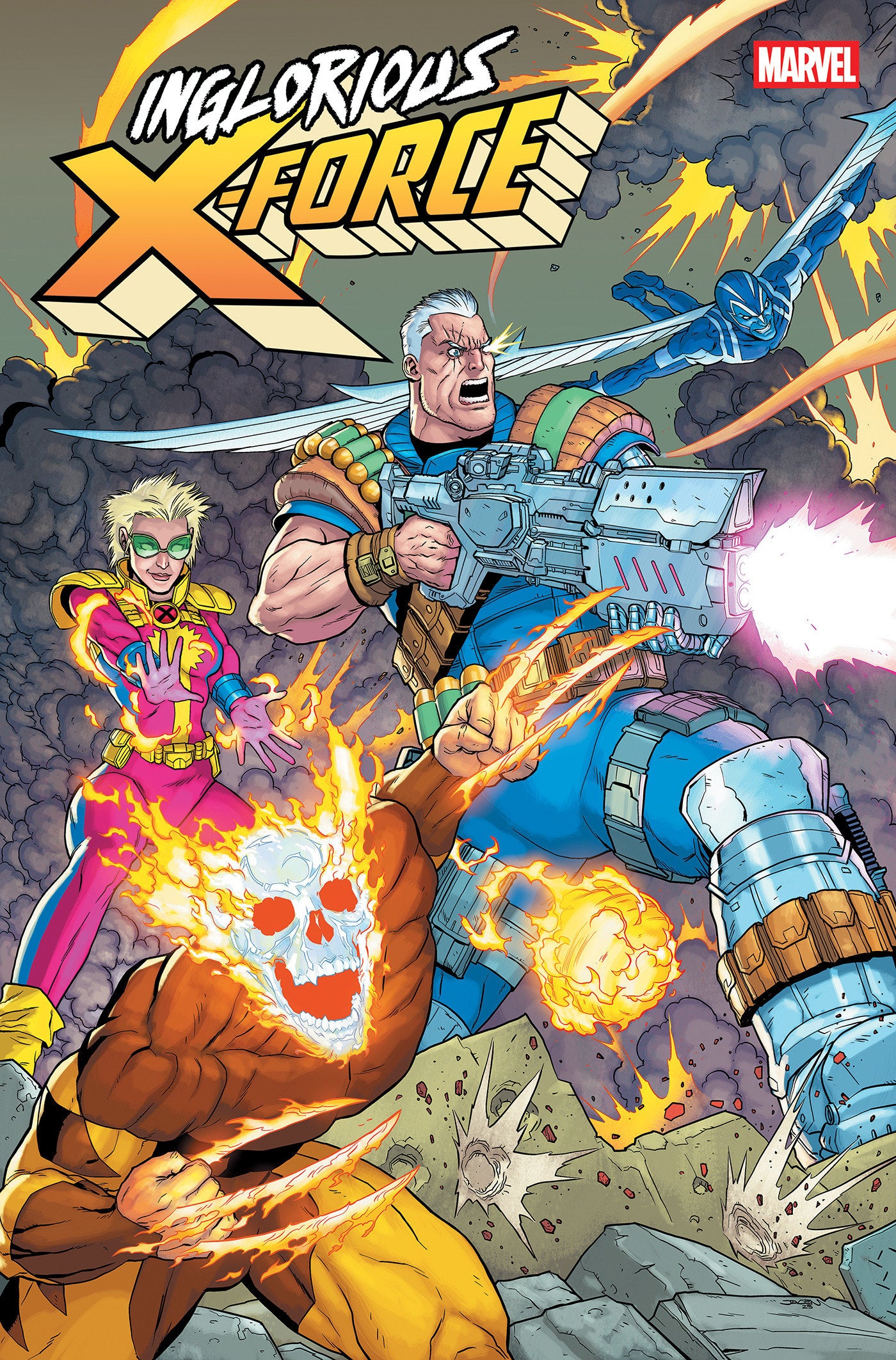 INGLORIOUS X-FORCE #1 JACEN BURROWS VARIANT ISBN: 75960621362700131 - Release Date: 1/21/26
