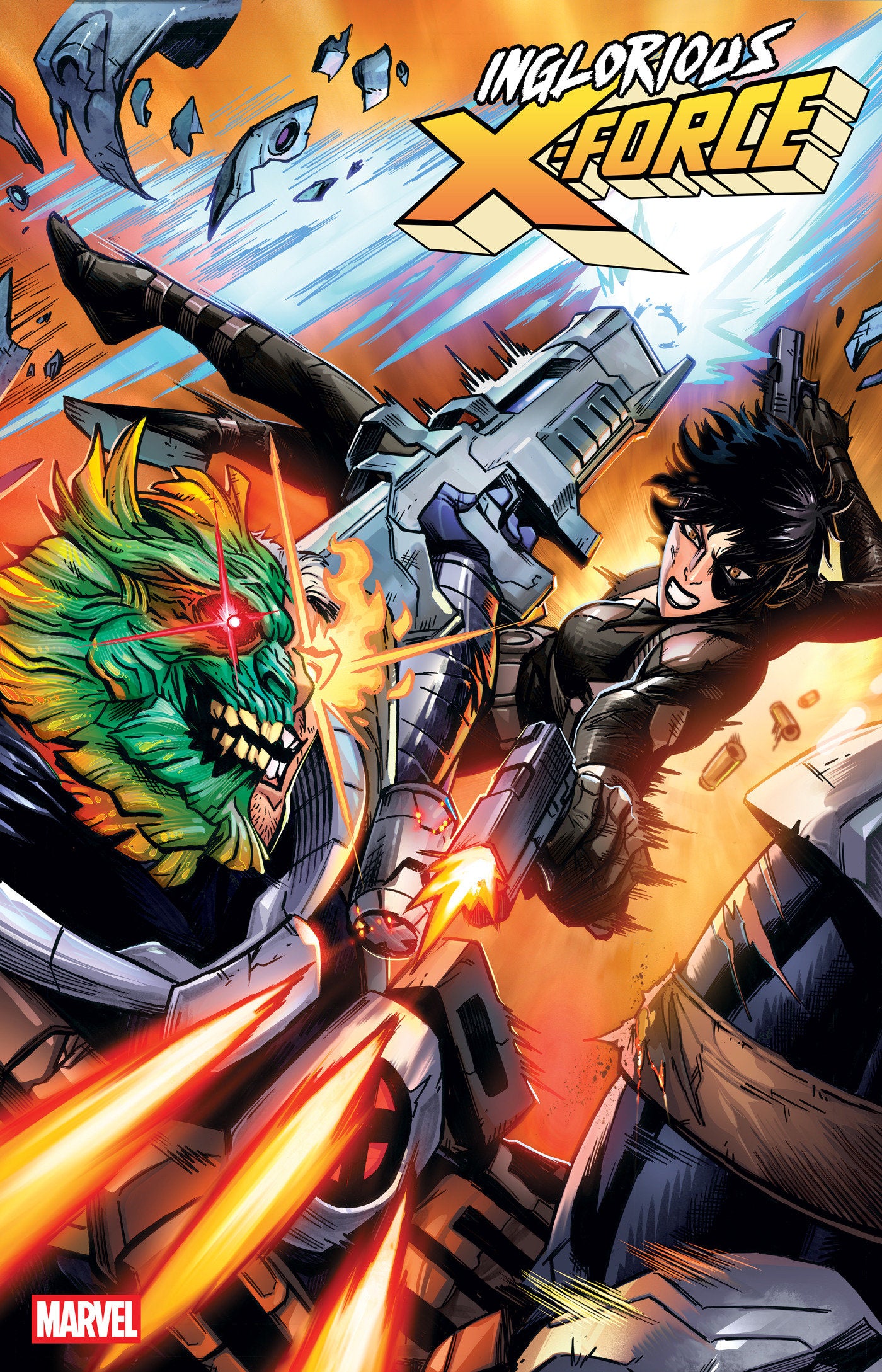 INGLORIOUS X-FORCE #10 IVAN FIORELL VARIANT ISBN: 75960621362701021 - FOC DATE: 9/20/26  - Release Date: 10/21/26