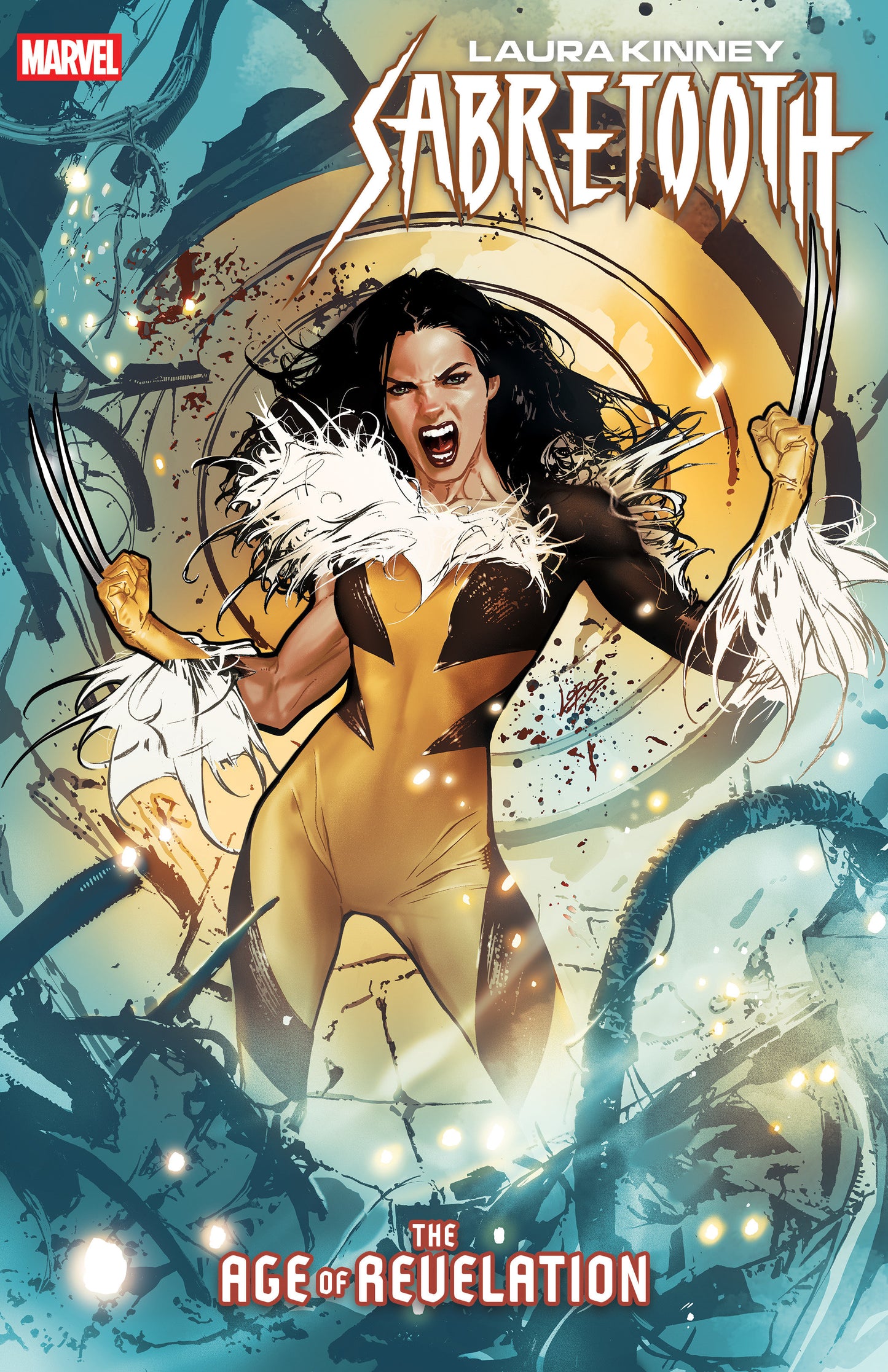 LAURA KINNEY: SABRETOOTH #1 PABLO VILLALOBOS VARIANT [AOR] ISBN: 75960621375700121 - Release Date: 10/8/25