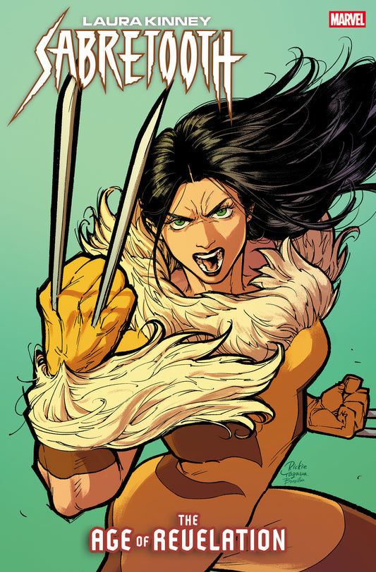 LAURA KINNEY: SABRETOOTH #1 RICKIE YAGAWA CHARACTER VARIANT [AOR] ISBN: 75960621375700161 - Release Date: 10/8/25