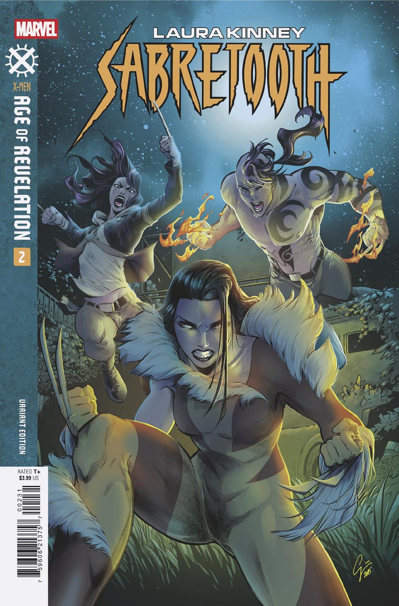 LAURA KINNEY: SABRETOOTH #2 JACOPO CAMAGNI VARIANT [AOR] ISBN: 75960621375700231 - Release Date: 11/5/25