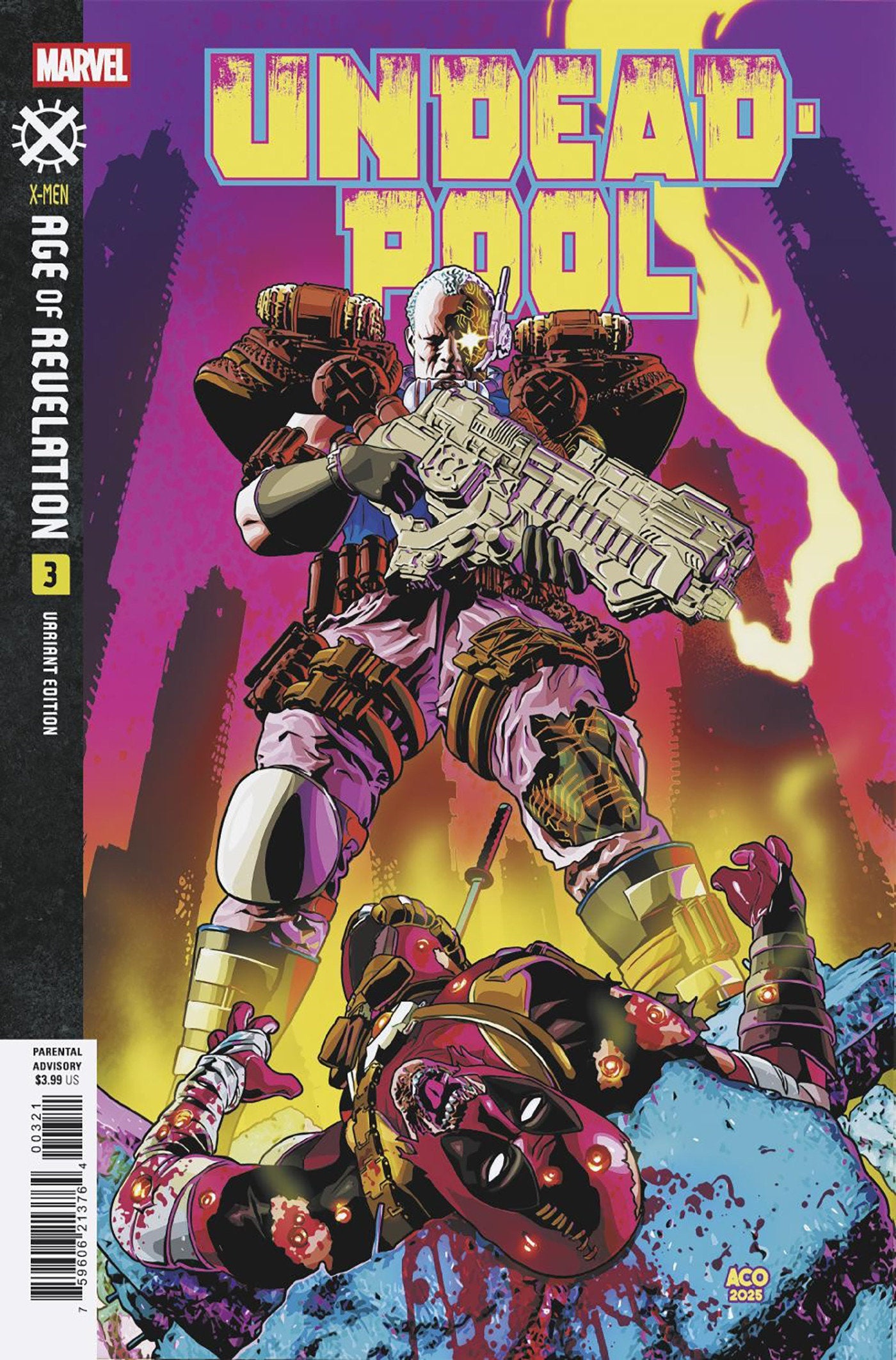 UNDEADPOOL #3 ACO VARIANT [AOR] ISBN: 75960621376400321 - Release Date: 12/24/25