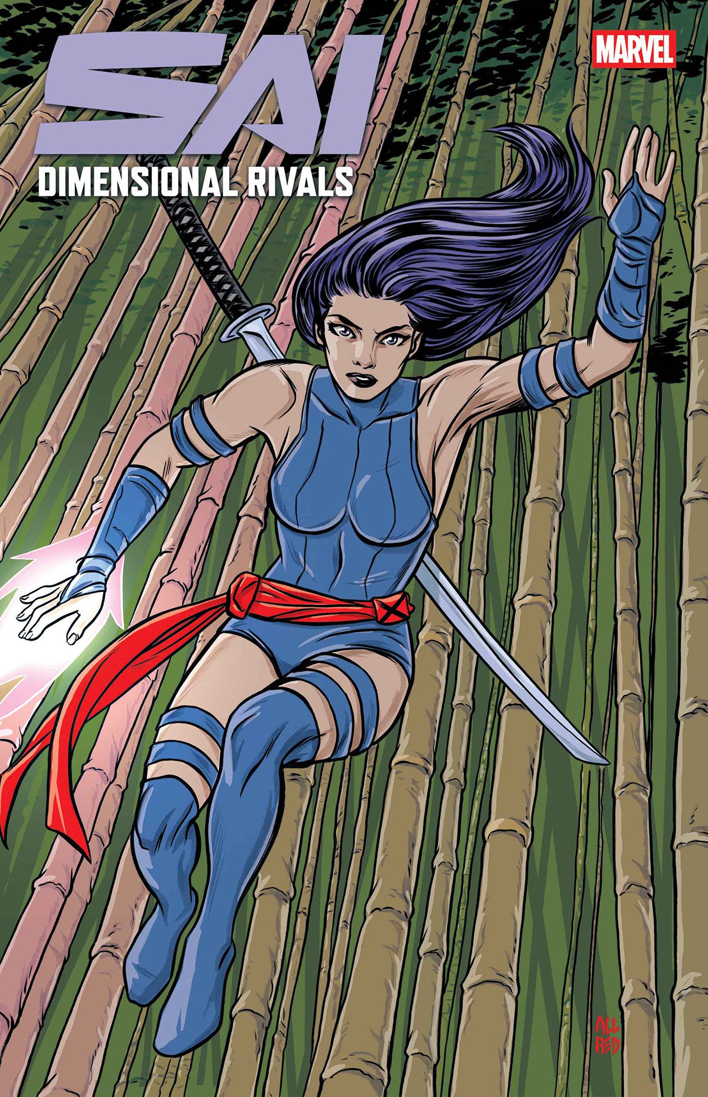 SAI: DIMENSIONAL RIVALS #4 MIKE ALLRED VARIANT ISBN: 75960621391700421 - FOC DATE: 3/8/26  - Release Date: 4/8/26