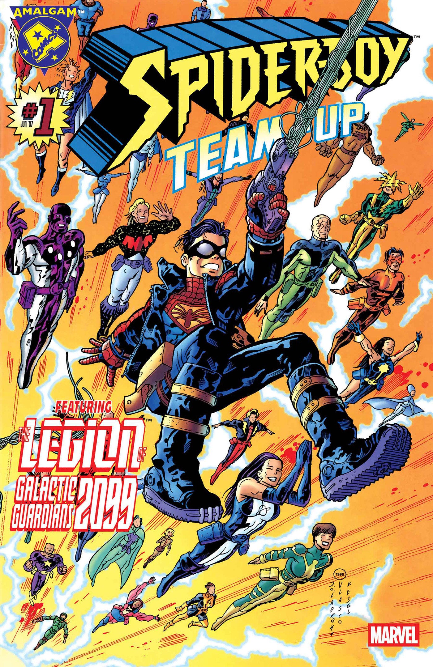 MARVEL/DC: SPIDER-BOY TEAM-UP #1 FACSIMILE EDITION ISBN: 75960621425900111 - Release Date: 1/7/26