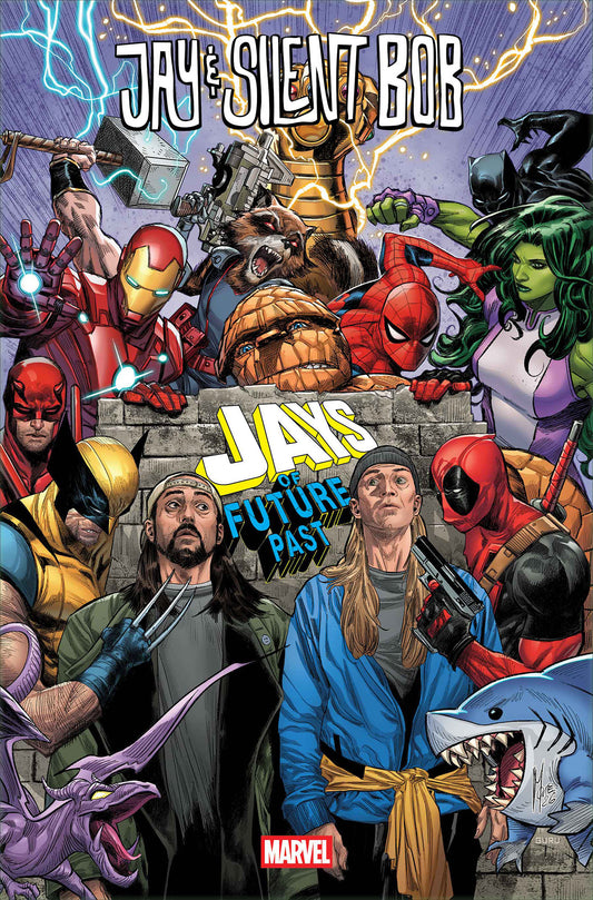 JAY & SILENT BOB: JAYS OF FUTURE PAST #1 ISBN: 75960621434100111 - FOC DATE: 5/10/26  - Release Date: 6/10/26