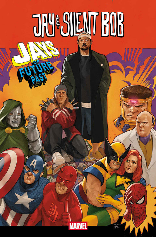 JAY & SILENT BOB: JAYS OF FUTURE PAST #1 PHIL NOTO HOMAGE VARIANT ISBN: 75960621434100131 - FOC DATE: 5/10/26  - Release Date: 6/10/26
