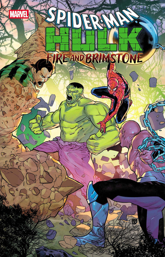 SPIDER-MAN/HULK: FIRE AND BRIMSTONE #1 ISBN: 75960621436500111 - FOC DATE: 7/5/26  - Release Date: 8/19/26