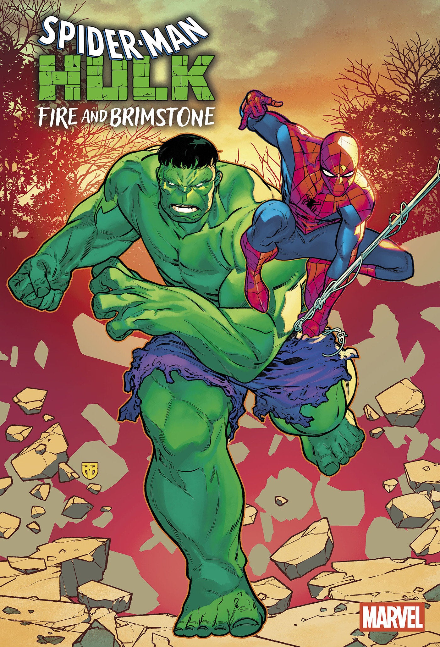 SPIDER-MAN/HULK: FIRE AND BRIMSTONE #2 ISBN: 75960621436500211 - FOC DATE: 8/23/26  - Release Date: 9/23/26