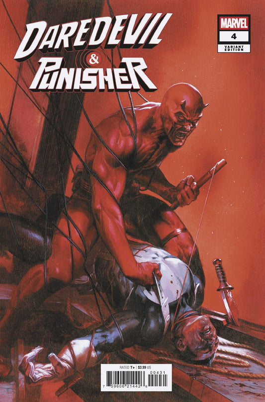DAREDEVIL/PUNISHER: THE DEVIL'S TRIGGER #4 GABRIELE DELL'OTTO VARIANT ISBN: 75960621442600431 - Release Date: 2/18/26