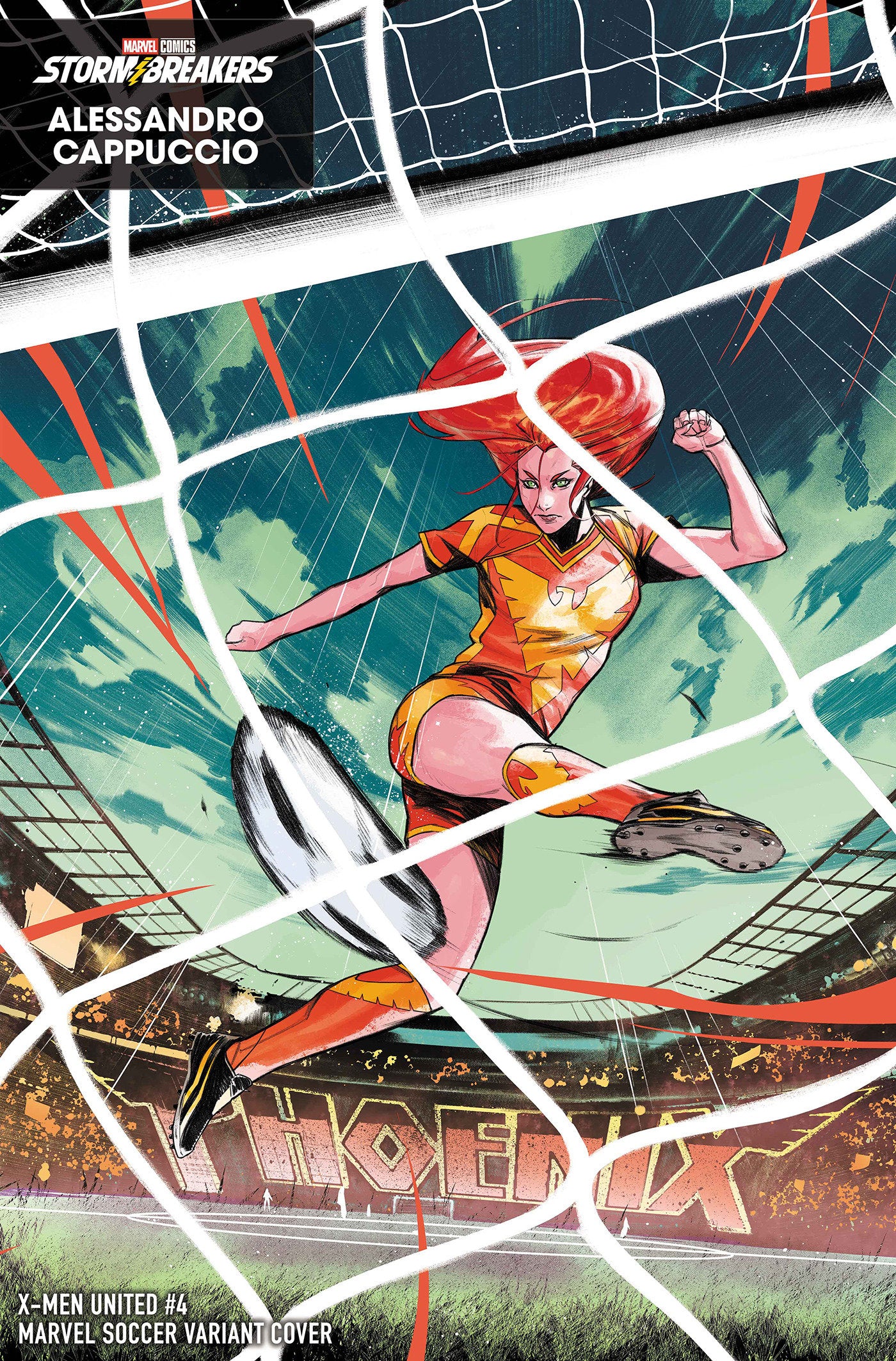 X-MEN UNITED #4 ALESSANDRO CAPPUCCIO MARVEL SOCCER VARIANT ISBN: 75960621443300451 - FOC DATE: 5/17/26  - Release Date: 6/17/26