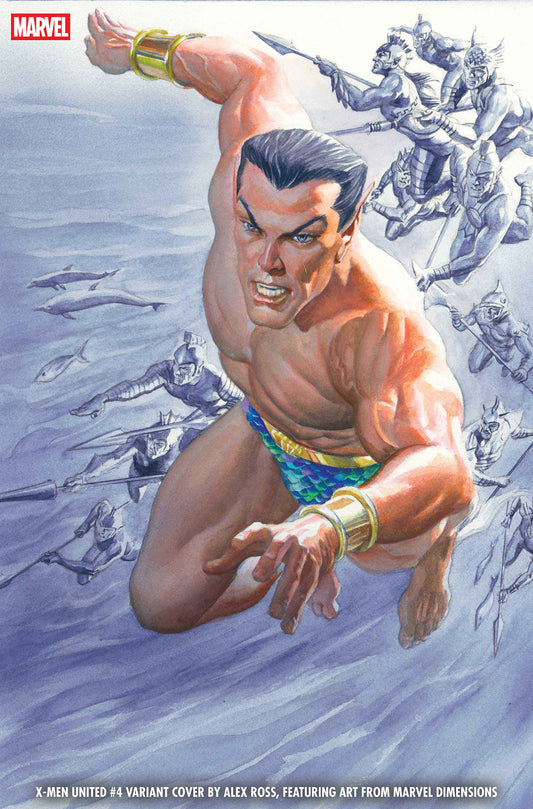 X-MEN UNITED #4 ALEX ROSS MARVEL DIMENSIONS VARIANT ISBN: 75960621443300461 - FOC DATE: 5/17/26  - Release Date: 6/17/26