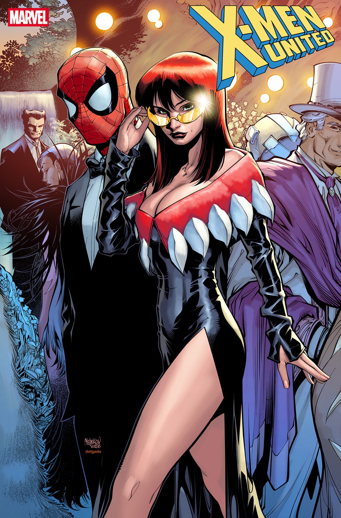 X-MEN UNITED #6 GLEB MELNIKOV MARY JANE WATSON VARIANT ISBN: 75960621443300631 - FOC DATE: 7/12/26  - Release Date: 8/12/26