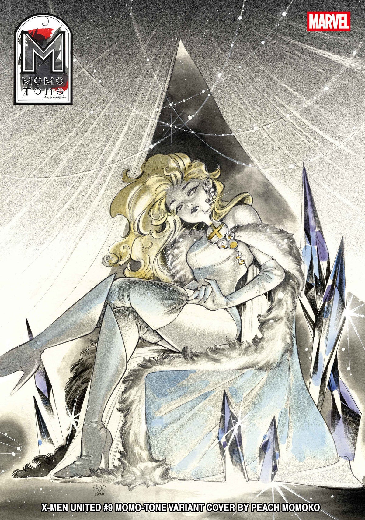 X-MEN UNITED #9 PEACH MOMOKO MOMO-TONE VARIANT ISBN: 75960621443300921 - FOC DATE: 10/4/26  - Release Date: 11/11/26