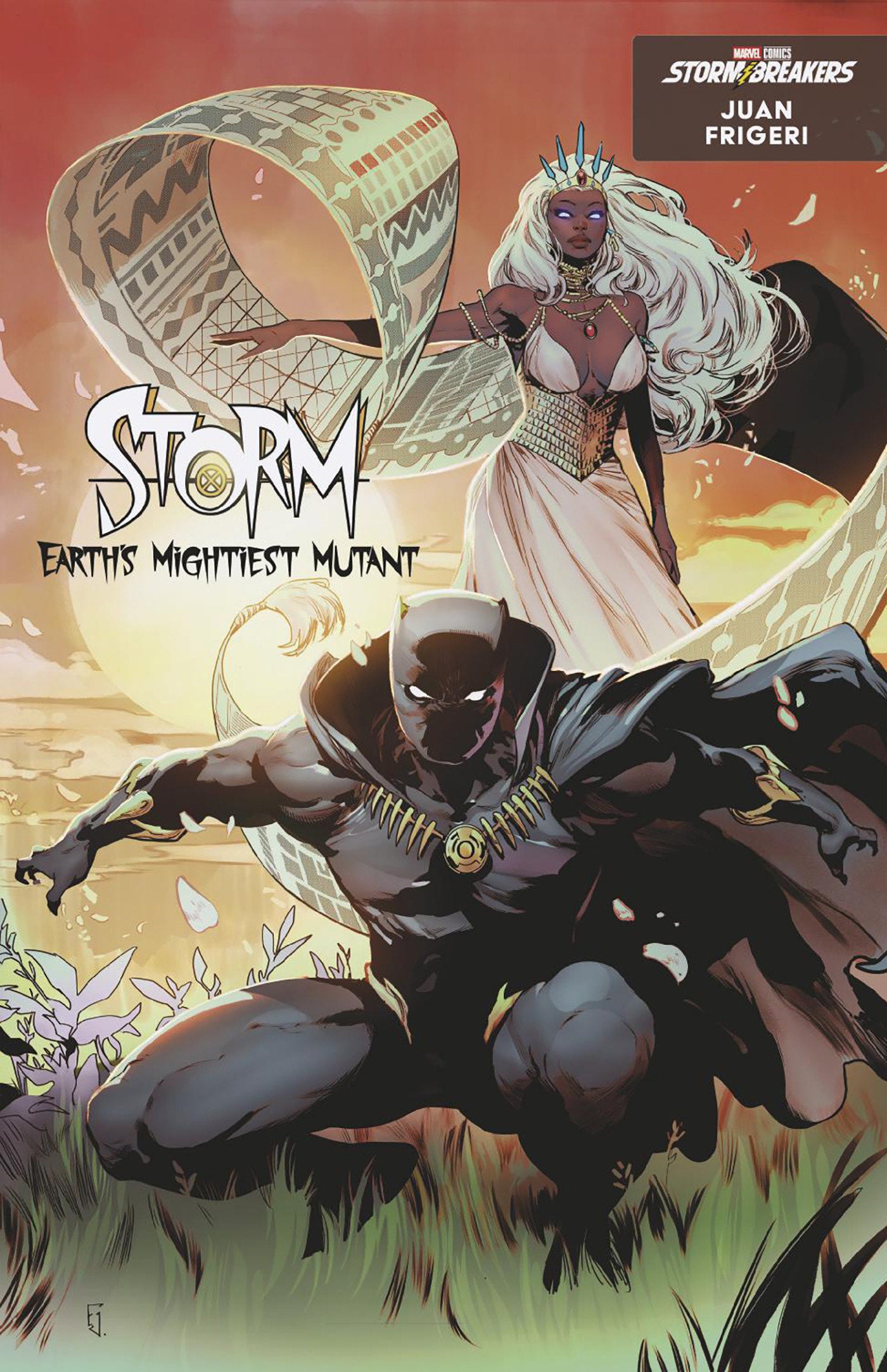 STORM: EARTH'S MIGHTIEST MUTANT #1 JUAN FRIGERI BLACK PANTHER VARIANT ISBN: 75960621445700141 - Release Date: 2/4/26