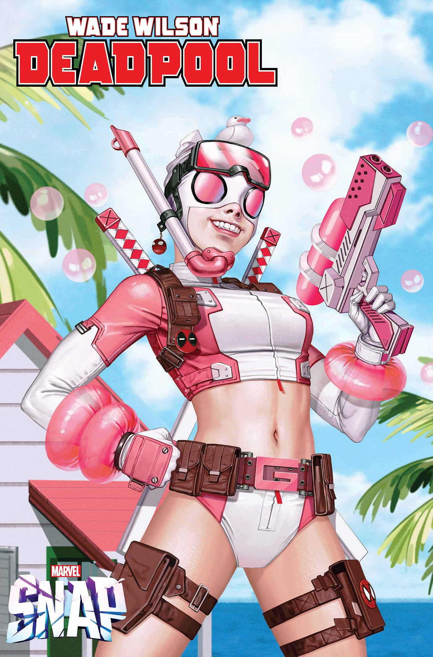 WADE WILSON: DEADPOOL #6 INHYUK LEE MARVEL SNAP SWIMSUIT VARIANT ISBN: 75960621448800661 - FOC DATE: 5/31/26  - Release Date: 7/1/26