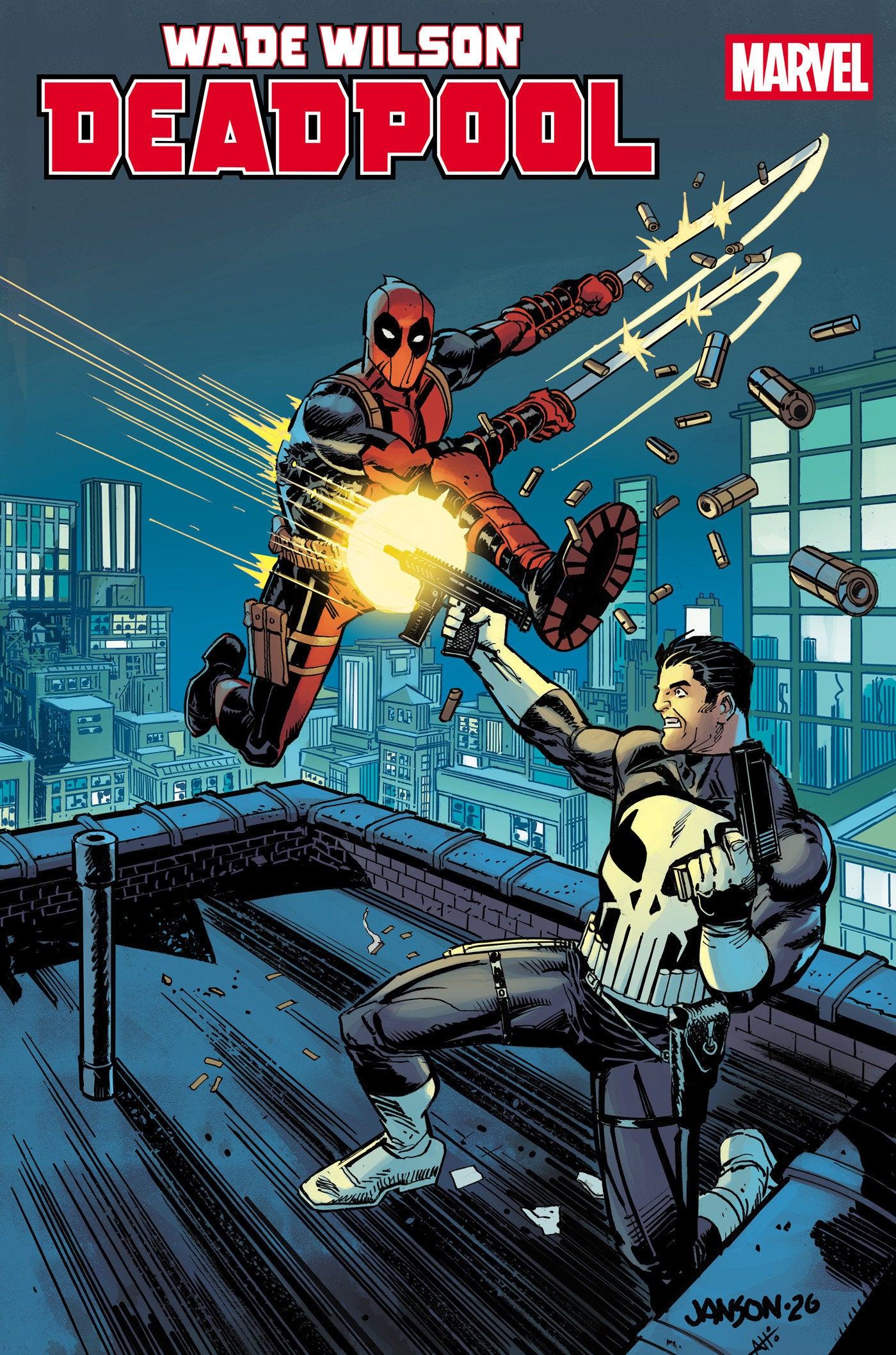 WADE WILSON: DEADPOOL #9 KLAUS JANSON VARIANT [BG] ISBN: 75960621448800941 - FOC DATE: 9/13/26  - Release Date: 10/14/26