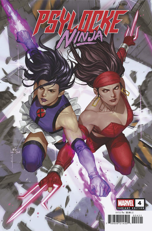 PSYLOCKE: NINJA #4 INHYUK LEE VERSUS ELEKTRA VARIANT ISBN: 75960621450100421 - FOC DATE: 3/8/26  - Release Date: 4/8/26