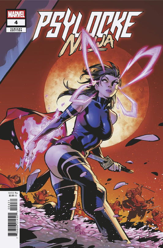 PSYLOCKE: NINJA #4 C.F. VILLA PSYLOCKE VARIANT ISBN: 75960621450100431 - FOC DATE: 3/8/26  - Release Date: 4/8/26