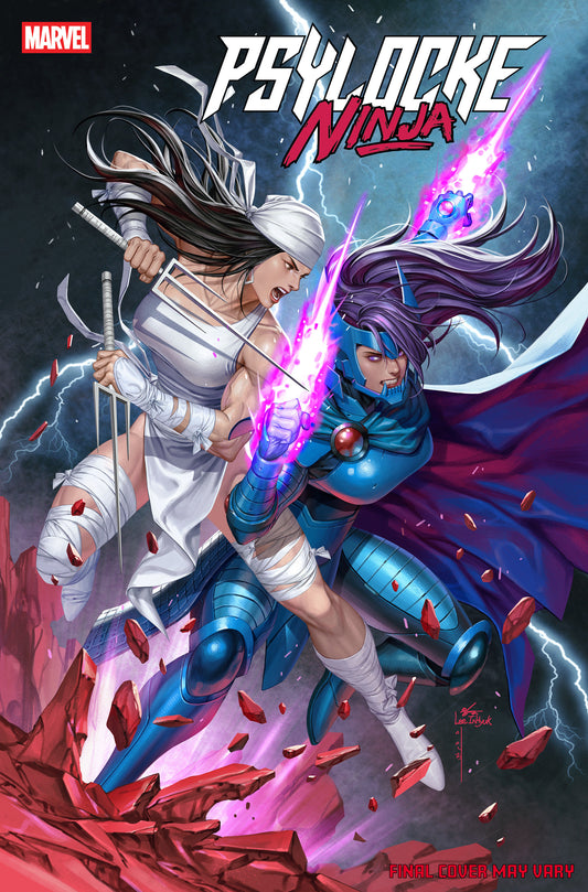 PSYLOCKE: NINJA #5 INHYUK LEE VERSUS ELEKTRA VARIANT ISBN: 75960621450100521 - FOC DATE: 4/26/26  - Release Date: 5/27/26