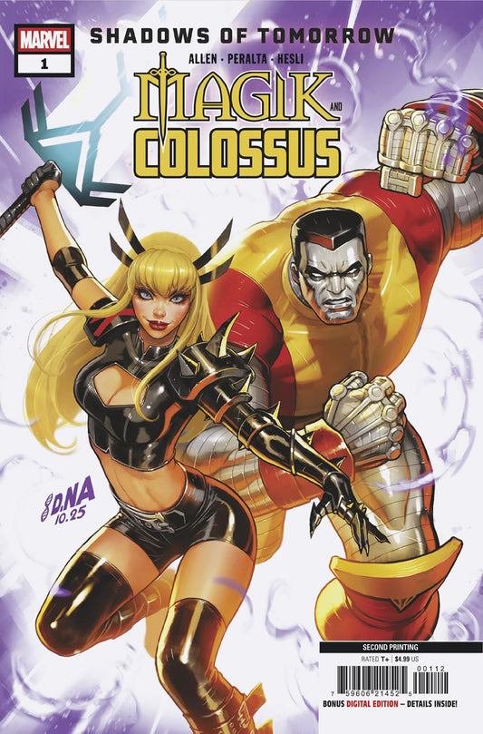 MAGIK & COLOSSUS #1 DAVID NAKAYAMA 2ND PRINTING VARIANT ISBN: 75960621452500112 - FOC DATE: 2/16/26  - Release Date: 3/18/26