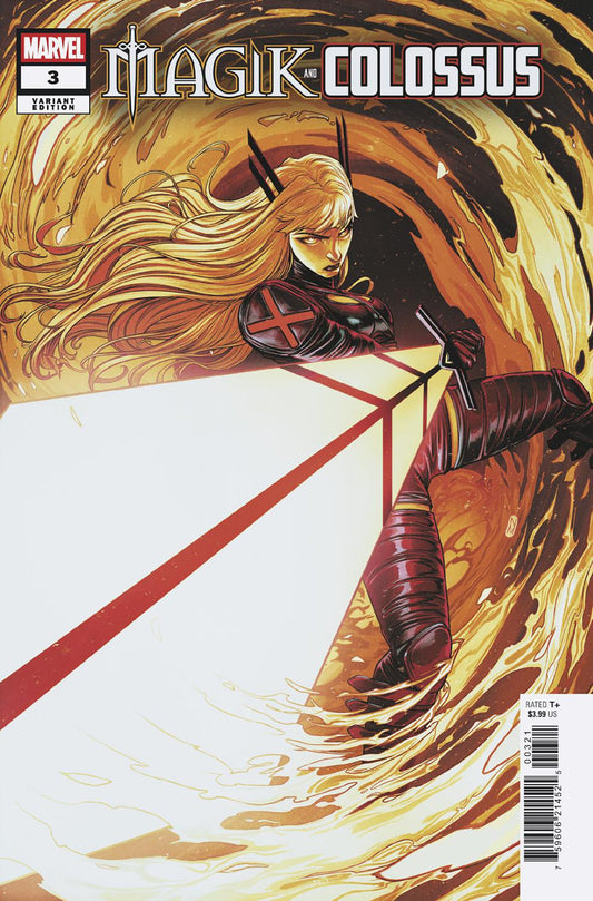 MAGIK & COLOSSUS #3 NIMIT MALAVIA VARIANT ISBN: 75960621452500321 - FOC DATE: 3/15/26  - Release Date: 4/15/26