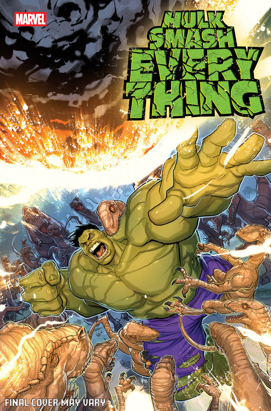 HULK: SMASH EVERYTHING #2 PETE WOODS VARIANT ISBN: 75960621455600221 - Release Date: 1/21/26