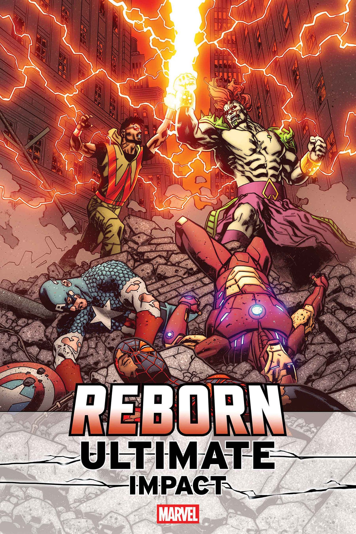 ULTIMATE IMPACT: REBORN #3 MIKE HAWTHORNE VARIANT ISBN: 75960621461700331 - FOC DATE: 6/28/26  - Release Date: 7/29/26