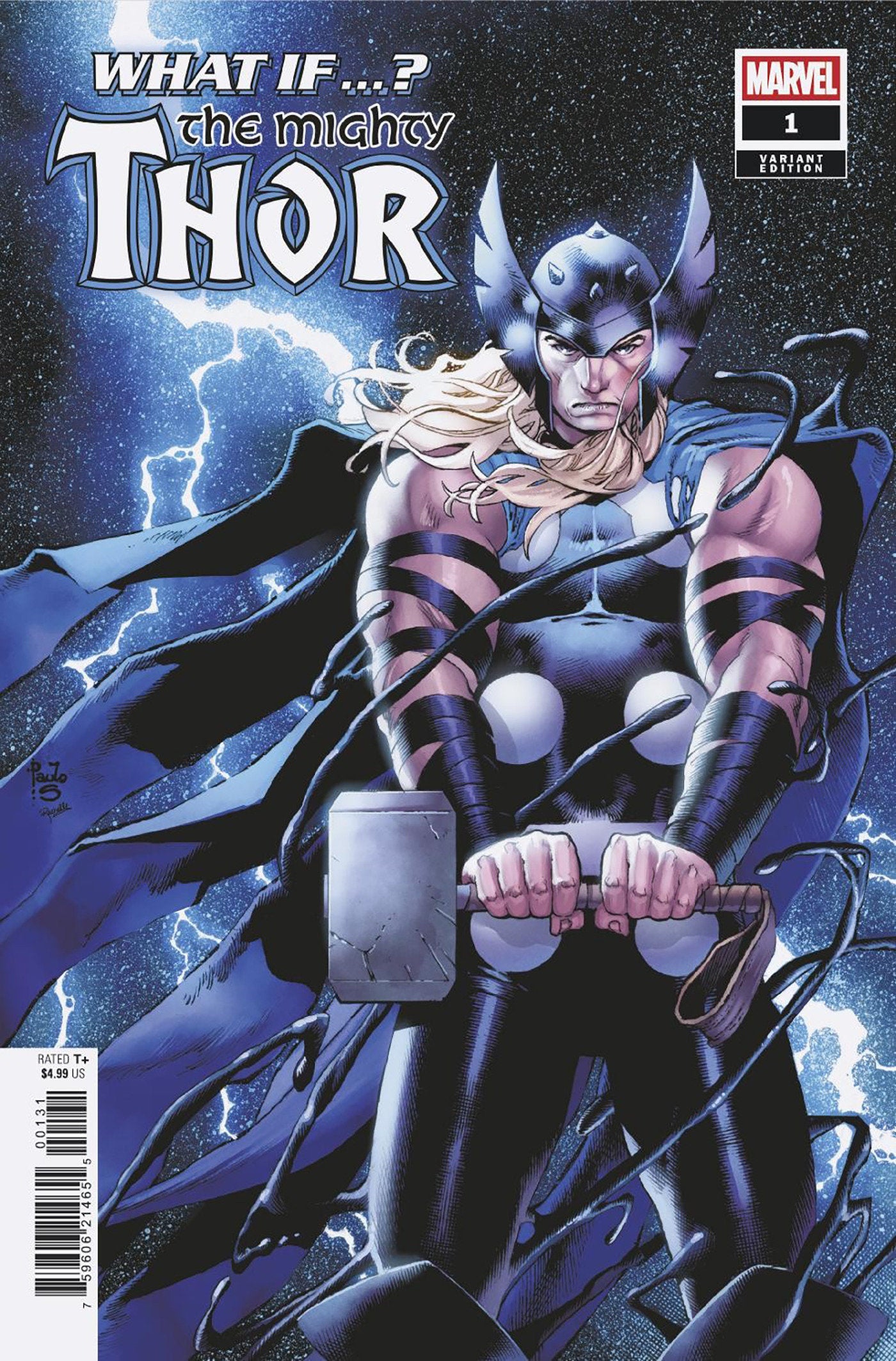 WHAT IF...? THOR #1 PAULO SIQUEIRA VARIANT ISBN: 75960621465500131 - FOC DATE: 5/17/26  - Release Date: 6/17/26