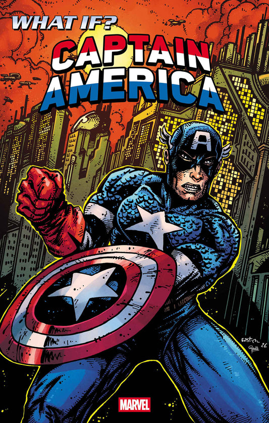 WHAT IF...? CAPTAIN AMERICA #1 KEVIN EASTMAN VARIANT ISBN: 75960621469300131 - FOC DATE: 7/5/26  - Release Date: 8/5/26