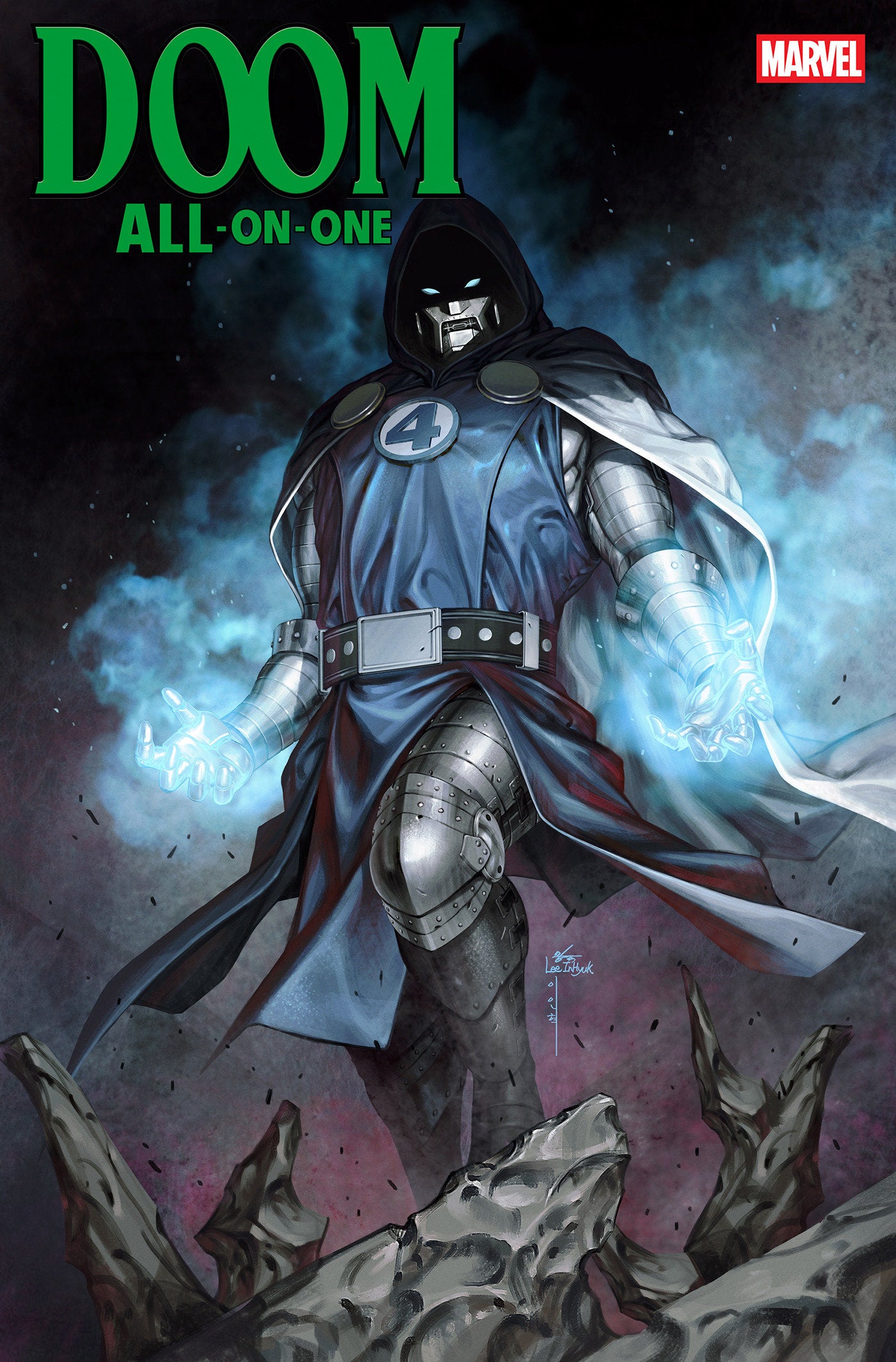 DOOM ALL-ON-ONE #1 INHYUK LEE VARIANT ISBN: 75960621472300141 - FOC DATE: 8/30/26  - Release Date: 10/14/26