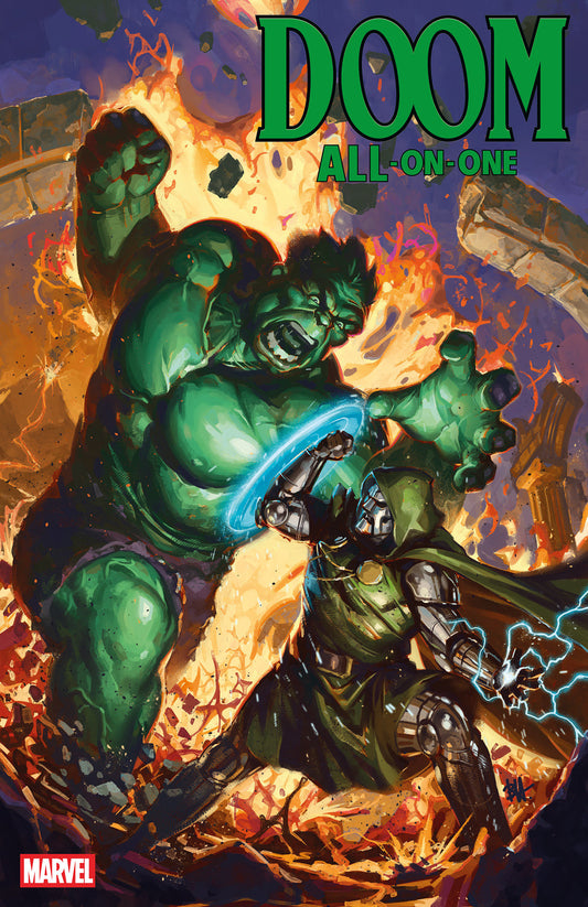 DOOM ALL-ON-ONE #1  BEN HARVEY VARIANT ISBN: 75960621472300161 - FOC DATE: 8/30/26  - Release Date: 10/14/26